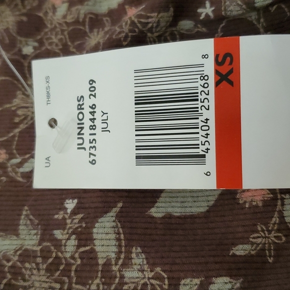 Rare Vintage Tommy Jeans Junior Top XS New! - Picture 6 of 8